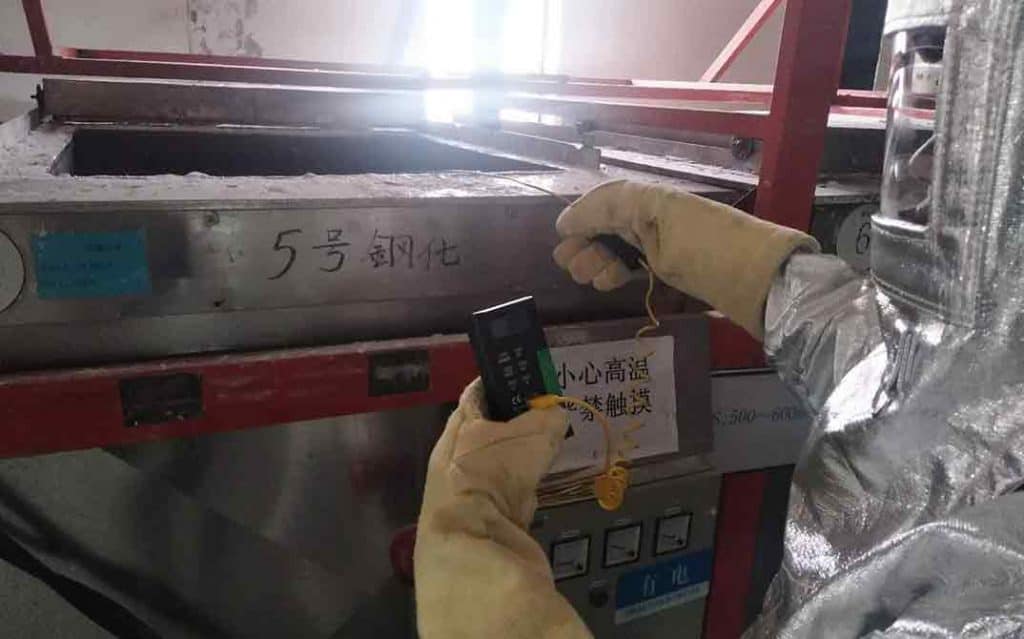 ion exchange tank measurement