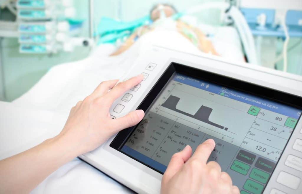 TFT LCD in medical device