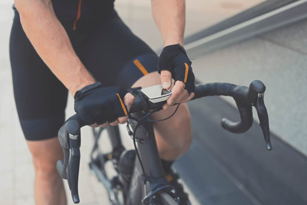 monochrome display bicycle speedometer