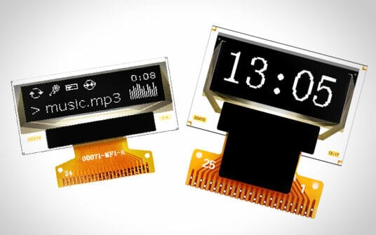 PMOLED display examples