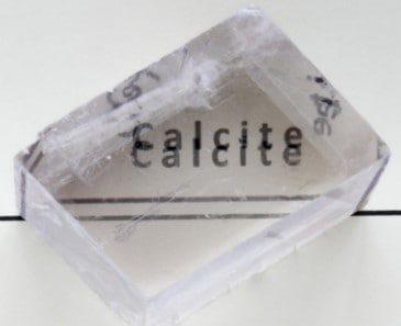 Calcite crystal