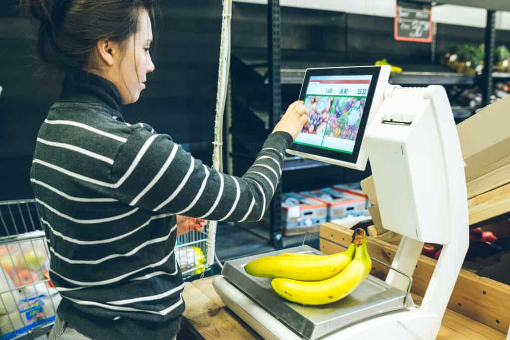 cash register touchscreen