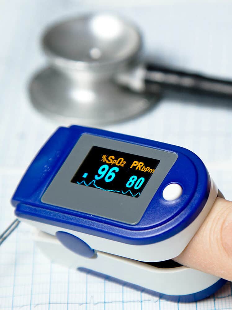 Pulse oximeter medical display application