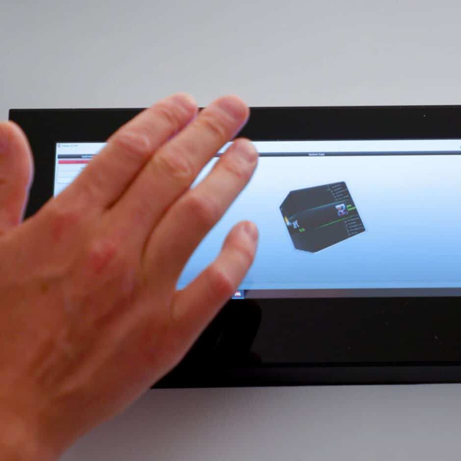 Challenges of Curved Touch Sensor Design - New Vision Display