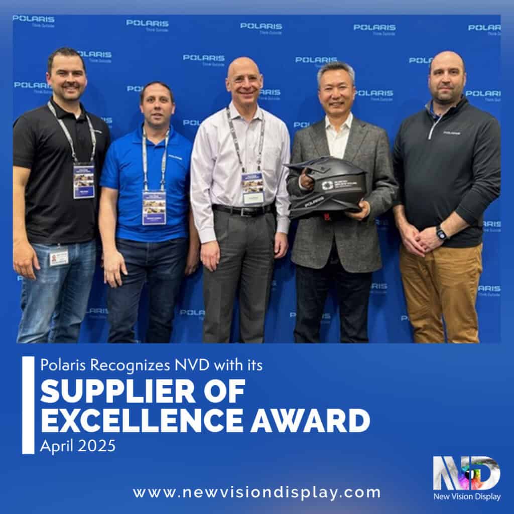 Polaris Recognizes NVD with its 2024 Supplier of Excellence Award